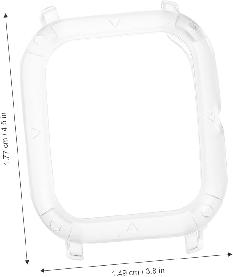 Tehaux 2 Pack TPU Shockproof Watch Protector Case with Precise Cutouts - Image 4